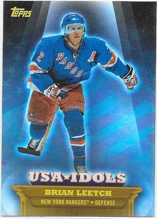 2003-04 Topps Idols #UI-17 Brian Leetch New York Rangers
