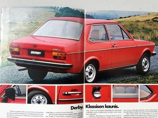 VW Derby -esite, 1977