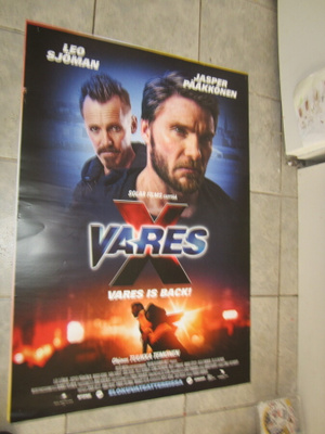VARES IS BACK - orig elokuvajuliste koko n 100 x 70 cm
