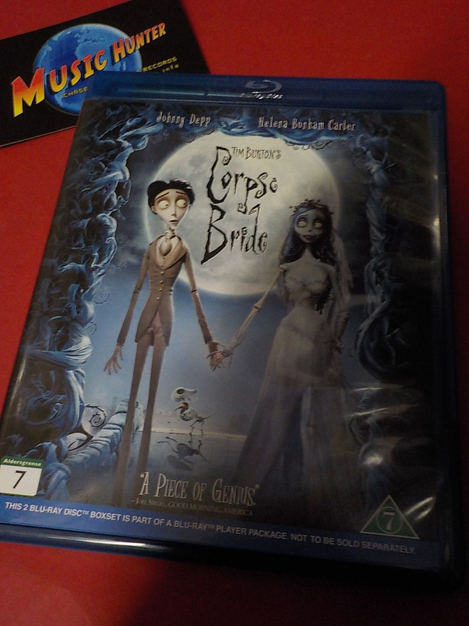 CORPSE BRIDE / GET SMART UUSI 2x BLU-RAY