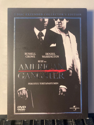 AMERICAN GANGSTER, DVD x 2, Scott, Washington, Crowe