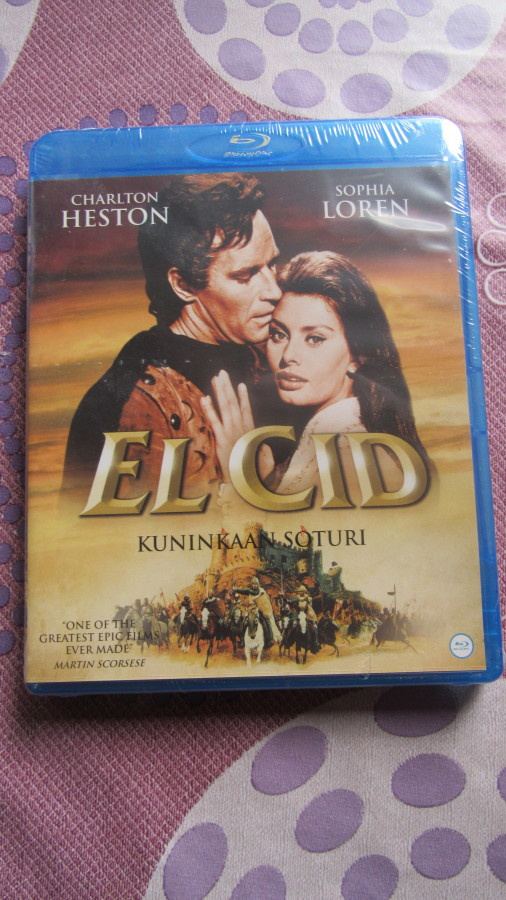 El Cid - Kuninkaan soturi Blu-ray