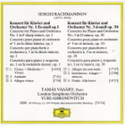 Rachmaninov - 1. & 3. Pianokonsertto CD - pikkukuva 2