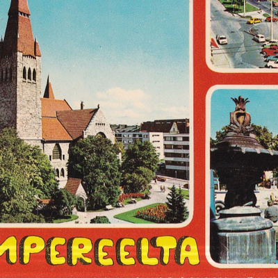 Tampere, sommitelmakortti . e305