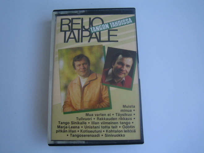 Reijo Taipale - Tangon tahdissa (C-kasetti)