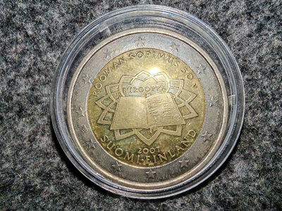2 € Suomi 2007 Rooman sopimus