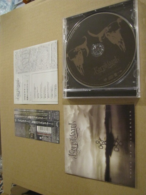 Korpiklaani voice of wilderness cd japani 2005 obi liite