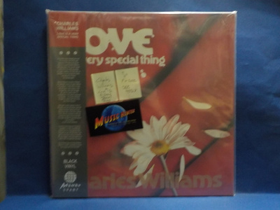 CHARLES WILLIAMS - LOVE IS A VERY SPECIAL THING M-/M- +7" LP