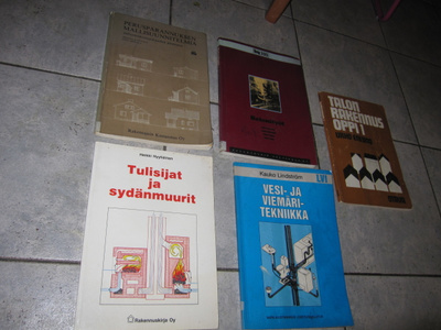 RAKENNUSALAN AIHEISTA KIRJAA !