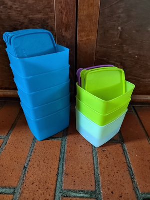 8kpl Tupperwaren pakastusrasioita, 800ml
