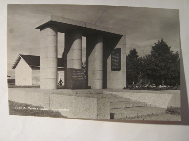 VANHA Postikortti Tornio 1930-l Alkup. Mallikappale