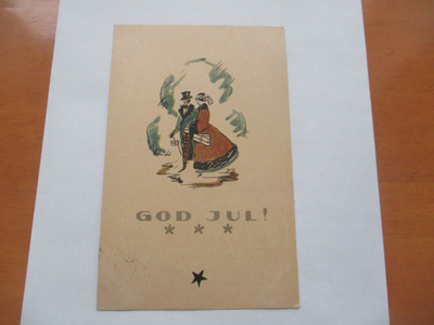 Tiger Väinö God Jul ! -1919