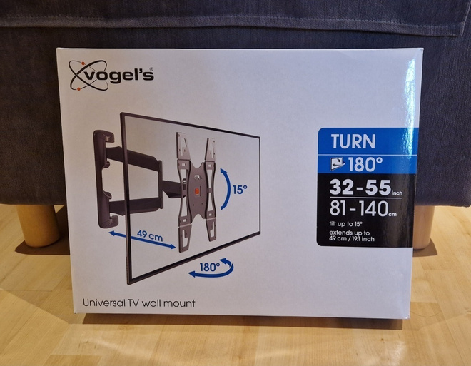 Vogel’s TV -seinäteline 32-55” televisiolle - UUSI