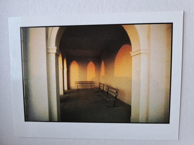 taidekortti: Arches- käytävä, uusi kortti