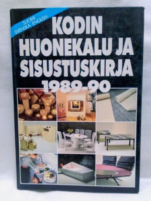Kodin huonekalu ja sisustuskirja 1989-90 1.p (sid.)