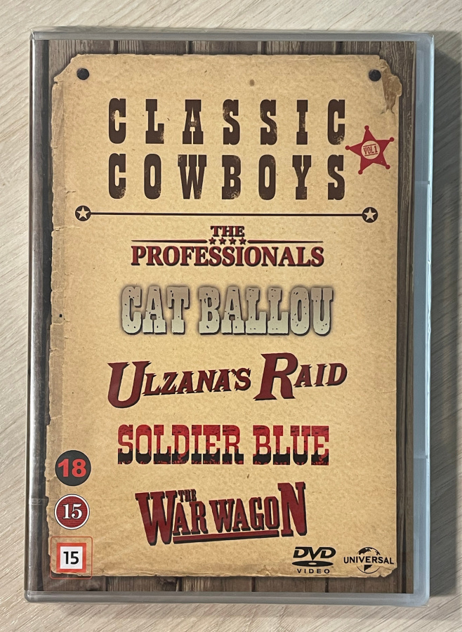 Classic Cowboys -kokoelma (5DVD) 5 elokuvaa (UUSI)