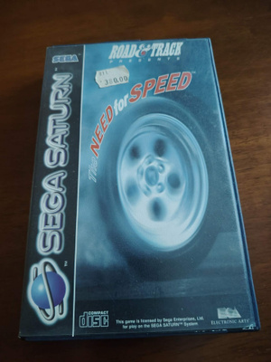 Sega Saturn: The Need for Speed PAL CiB