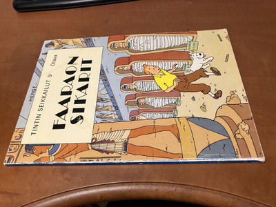 TINTIN SEIKKAILUT 9 FAARAON SIKARI HYVÄ