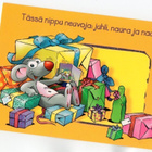 "TÄSSÄ NIPPU NEUVOJA: Juhli, naura ja nauti!" -KORTTI /Karto - pikkukuva 1