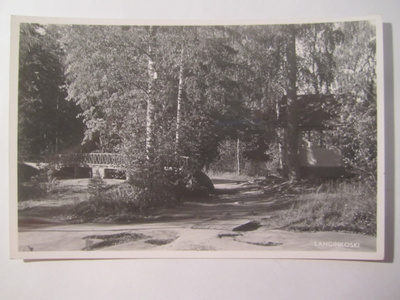VANHA Postikortti Kotka 1950-l Alkup.Mallikappale