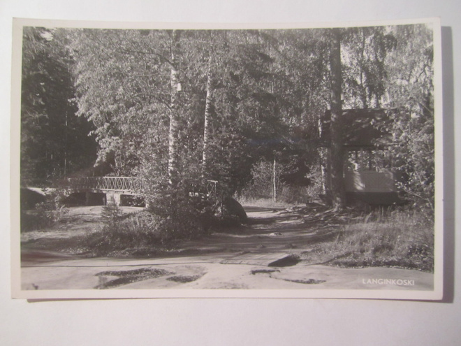 VANHA Postikortti Kotka 1950-l Alkup.Mallikappale