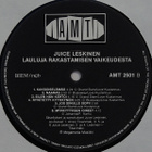 (LP) Juice Leskinen – Lauluja Rakastamisen Vaikeudesta - pikkukuva 3