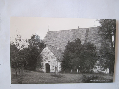 VANHA Postikortti Kemi Lappi 1950-luku Alkup.Mallikappale