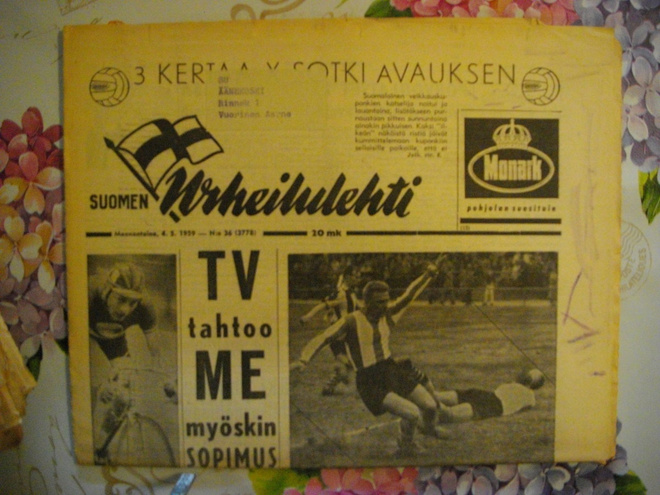Suomen Urheilulehti Nro 36/1959 (30.9)