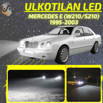 E (W210/S210) 1995-2003 Ulkoiset LED -valot