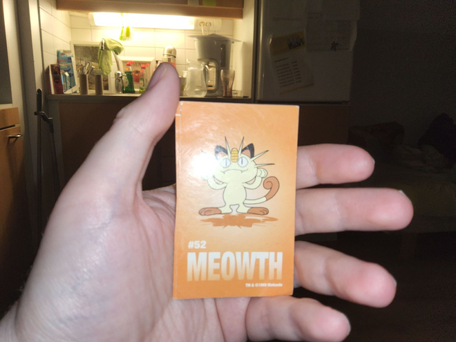 Pokemon Meowth #52 tarra
