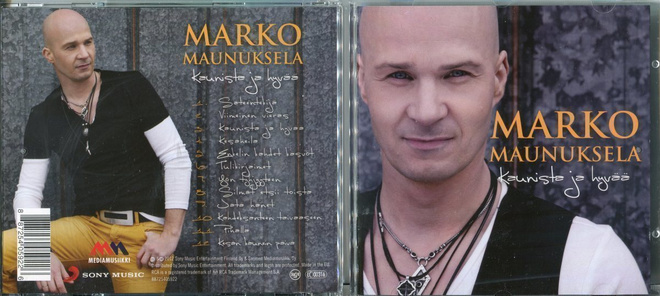 MARKO MAUNUKSELA . CD-LEVY . KAUNISTA JA HYVÄÄ