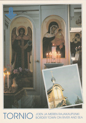 KIRKKOKORTTI - TORNIO - ORTODOKSINEN KIRKKO