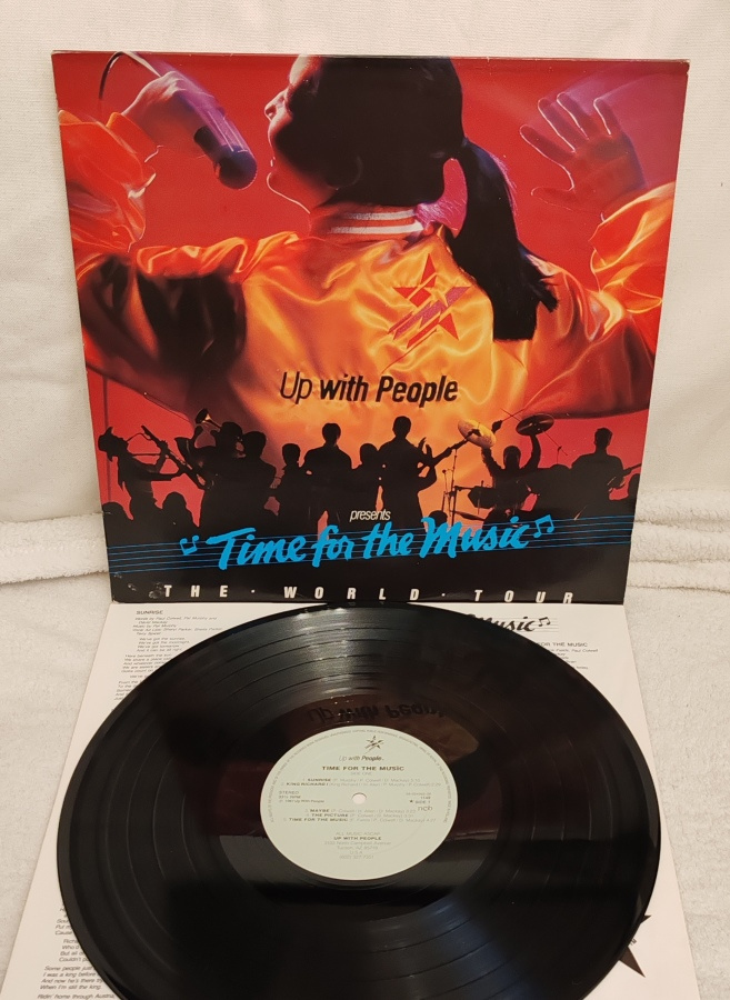 Up With People Time For The Music lp