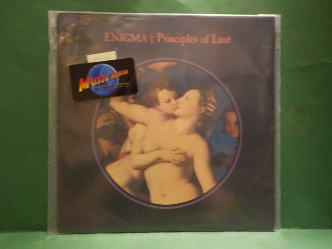 ENIGMA - PRINCIPLES OF LUST EX / EX  - GER - 91 LP