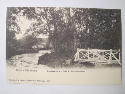VANHA Postikortti Oulu HUIPPUKUNTO ennen-1905