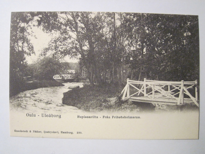 VANHA Postikortti Oulu HUIPPUKUNTO ennen-1905