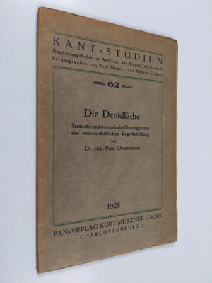 Paul Oppenheim : Die Denkfläche : statische und dynamisch...