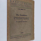 Paul Oppenheim : Die Denkfläche : statische und dynamisch... - pikkukuva 1
