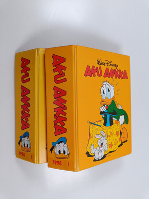 Aku Ankka vuosikerta 1998 (n:o 1-52 kahdessa kansiossa, p...