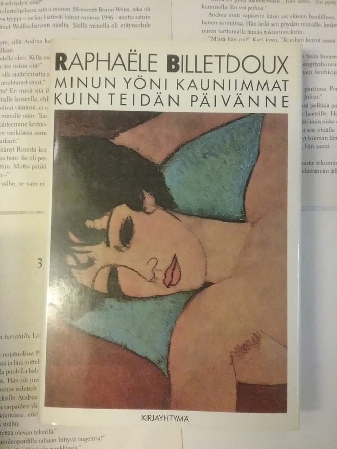 Raphaele Billetdoux - Minun yöni kauniimmat kuin teidän...