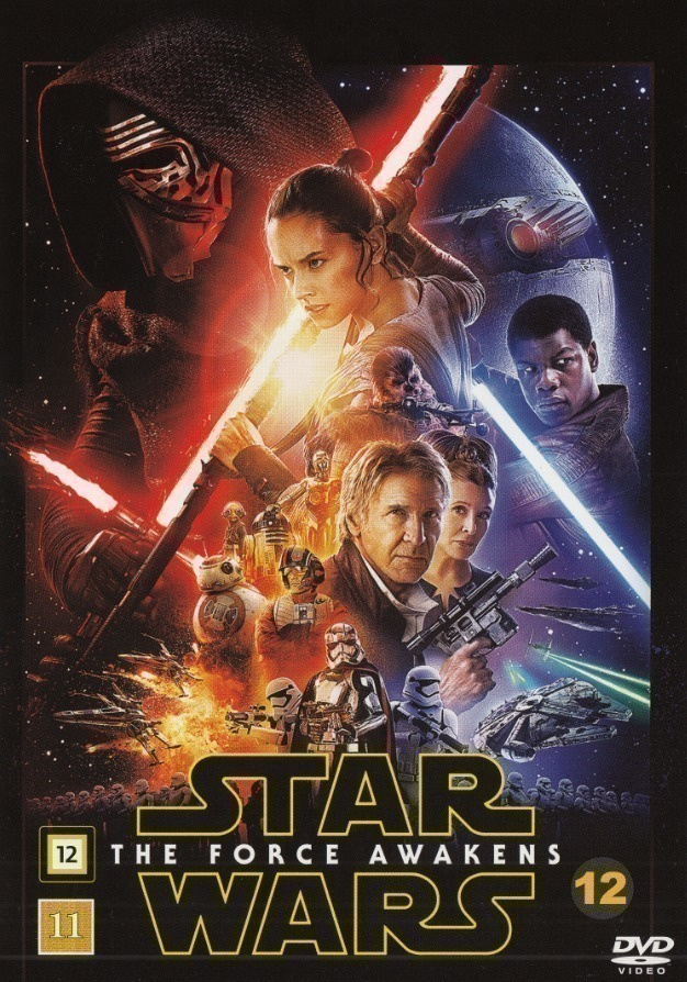 Star Wars: The Force Awakens (2015) uusi ja muoveissa