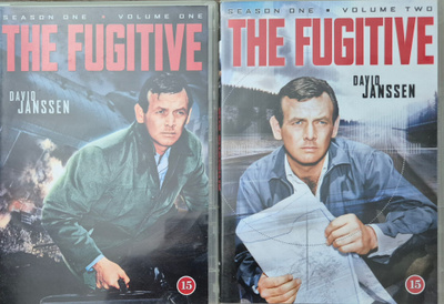 The Fugitive kausi 1, Volume 1 & 2 -DVD