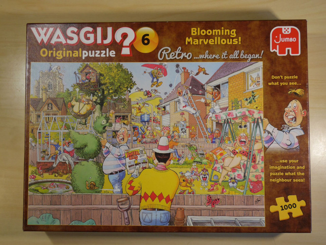 Palapeli 1000 p., WASGIJ? nro 6 Blooming Marvellous!