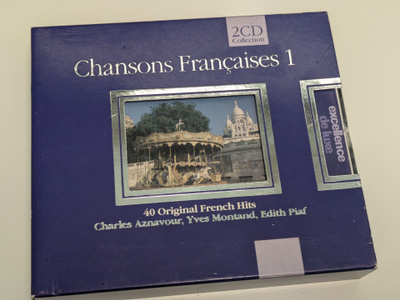 Chansons Francaises 1 (2CD) MINT!! Edith Piaf Charles Trenet