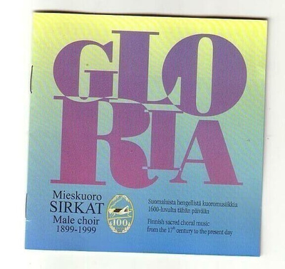 cd, Mieskuoro Sirkat: Gloria [spiritual, hengellinen]