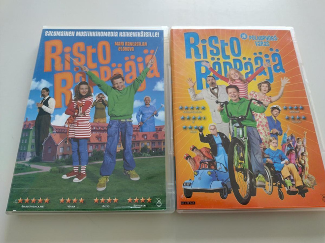 RISTO RÄPPÄÄJÄ (2-elokuvaa)