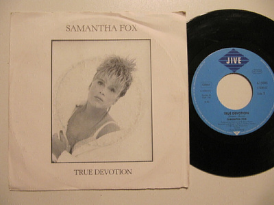 Samantha Fox True Devotion 7" sinkku Saksalainen