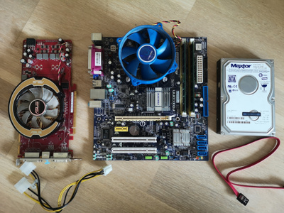 Foxconn 45GM/45CM, Pentium E2140, 2GB DDR2, Radeon HD4850