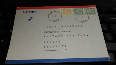 Pomarkku - Tanzania kuori 1987
