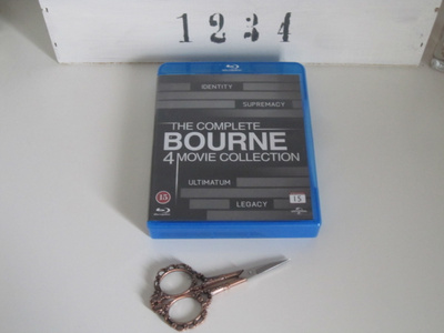 The Complete Bourne 4 Movie Collection (4-Blu-Ray)